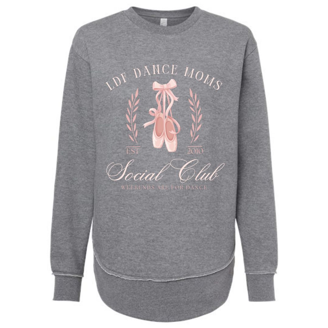 LDF Dance Moms Social Club LAT Fleece Crewneck Sweatshirt (LDF)