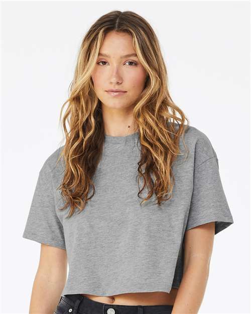 Ladies Script lexd Bella + Canvas Jersey Crop Tee (LEXD)