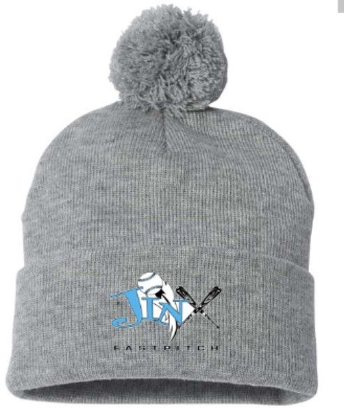 Sportsman 12" Pom-Pom Beanie with Jinx Logo (JFP)