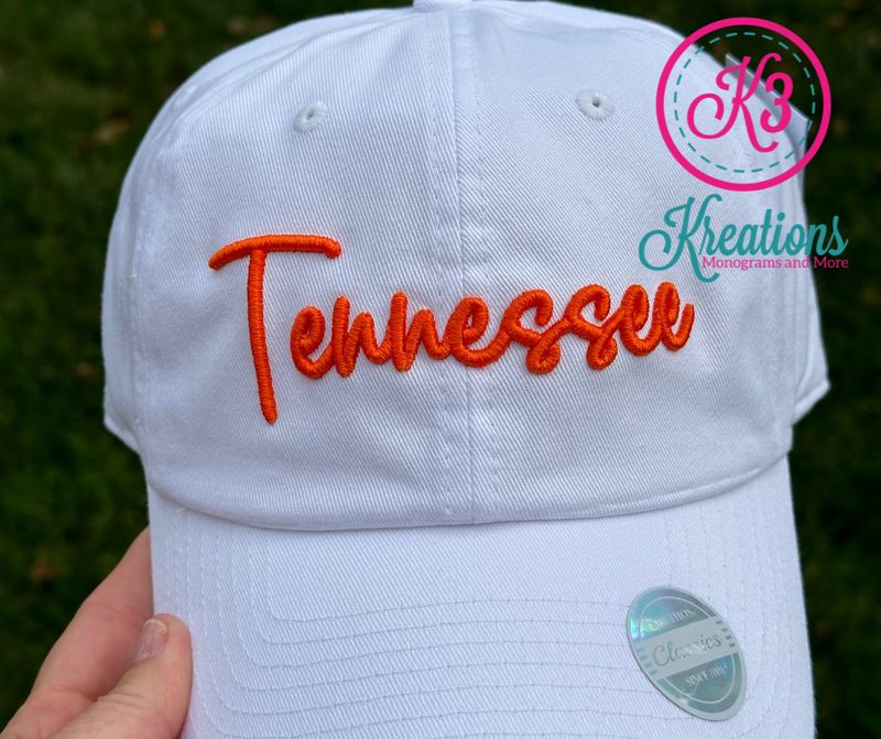 Tennessee Puff Embroidered Cap