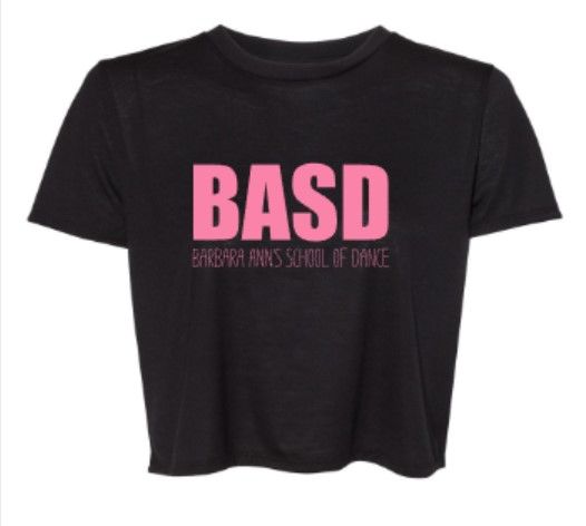 Ladies BASD Bella + Canvas Flowy Cropped Tee (BASD)