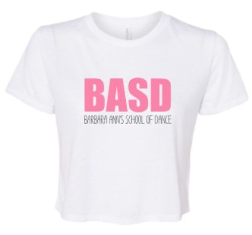 Ladies BASD Bella + Canvas Flowy Cropped Tee (BASD)