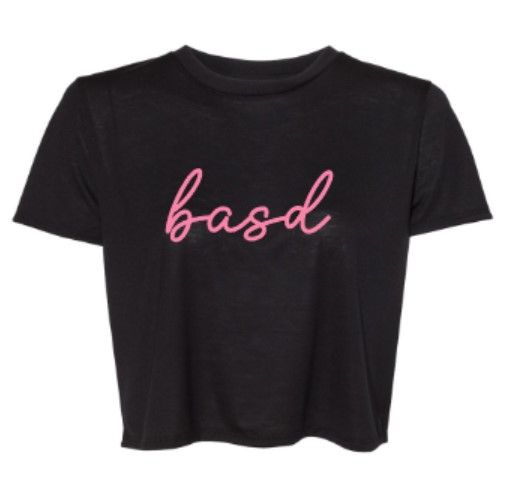 Ladies basd Bella + Canvas Flowy Cropped Tee (BASD)