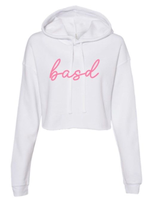 Ladies basd Bella + Canvas Cropped Hoodie (BASD)