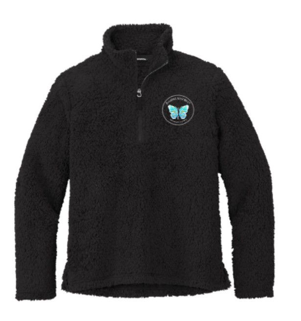 Adult Port Authority® Cozy 1/4-Zip Fleece with Embroidered Logo (BYB)