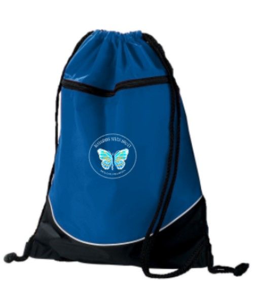 Drawstring Bag with Embroidered Logo (BYB)