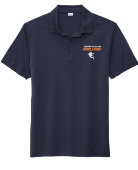 Adult Sport-Tek ® Posi-UV® Pro Polo with Embroidered Swimchester Sailfish Logo (SS)