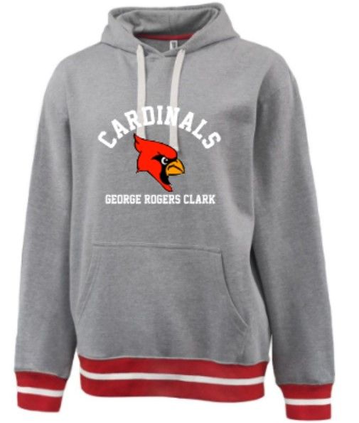Adult Cardinals Mascot Stadium Hooded Sweatshirt