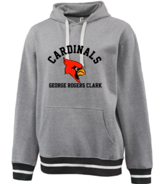 Adult Cardinals Mascot Stadium Hooded Sweatshirt