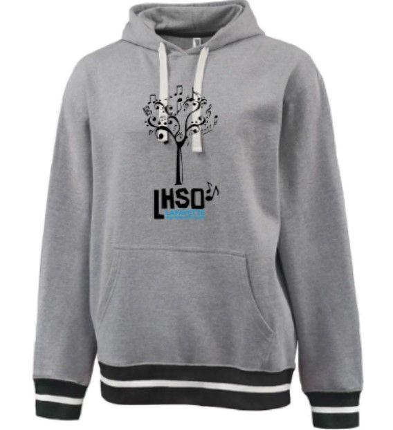Adult Lafayette Orchestra Logo Stadium Hooded Sweatshirt (LO)