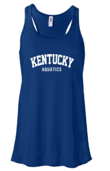 Ladies Kentucky Aquatics Flowy Racerback Tank (KA)