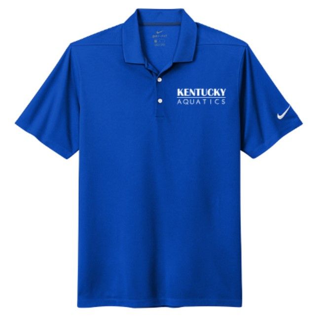 Adult Nike Dri-FIT Micro Pique 2.0 Polo with Embroidered Kentucky Aquatics (KA)