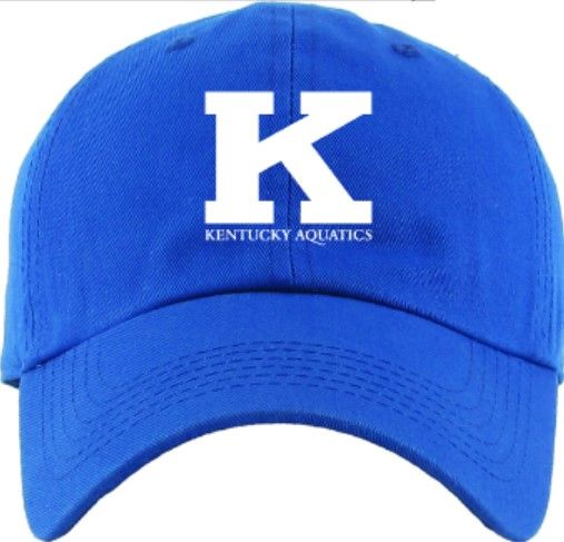 K Kentucky Aquatics Logo Distressed or Non-Distressed Cap (KA)