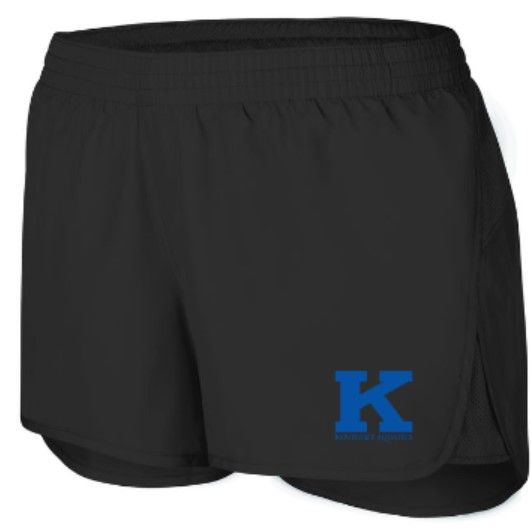 Girls OR Ladies K Kentucky Aquatics Logo Wayfarer Shorts (KA)