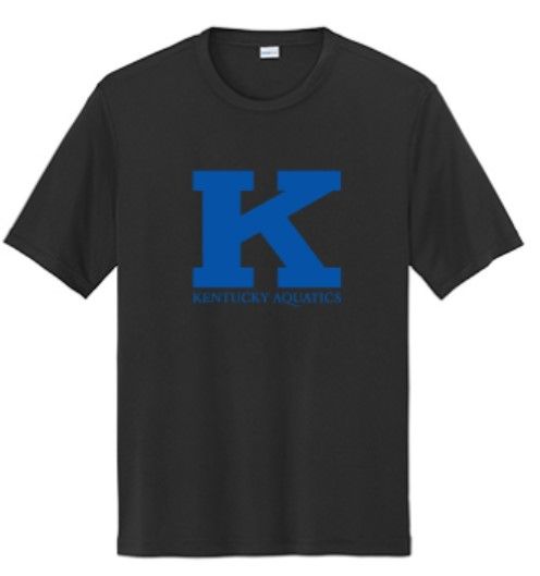 Ladies or Mens K Kentucky Aquatics Logo Sport-Tek® PosiCharge® Competitor™ Tee (KA)