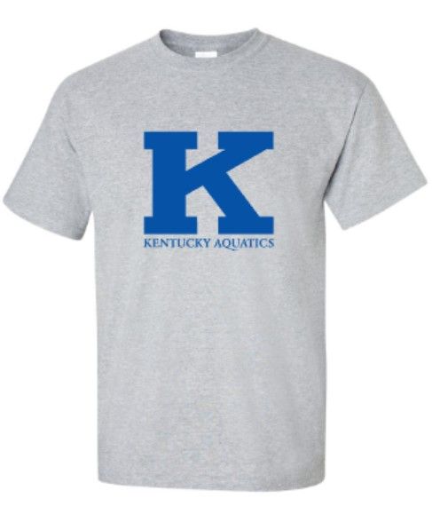 Youth OR Adult K Kentucky Aquatics Logo Gildan Short Sleeve Tee (KA)