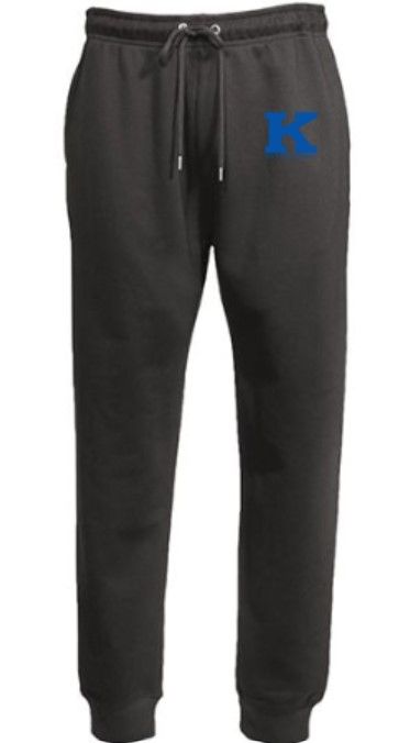 Youth or Adult Classic Joggers with Embroidered K Kentucky Aquatics Logo (KA)