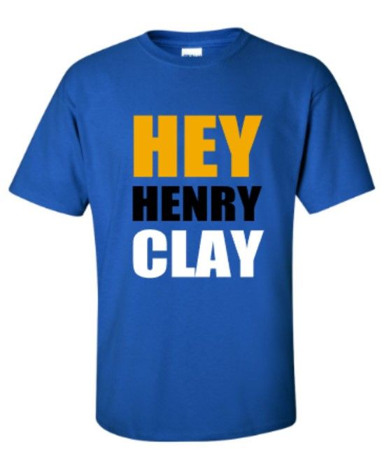 Youth or Adult Hey Henry Clay Short Sleeve Tee (HCDT)