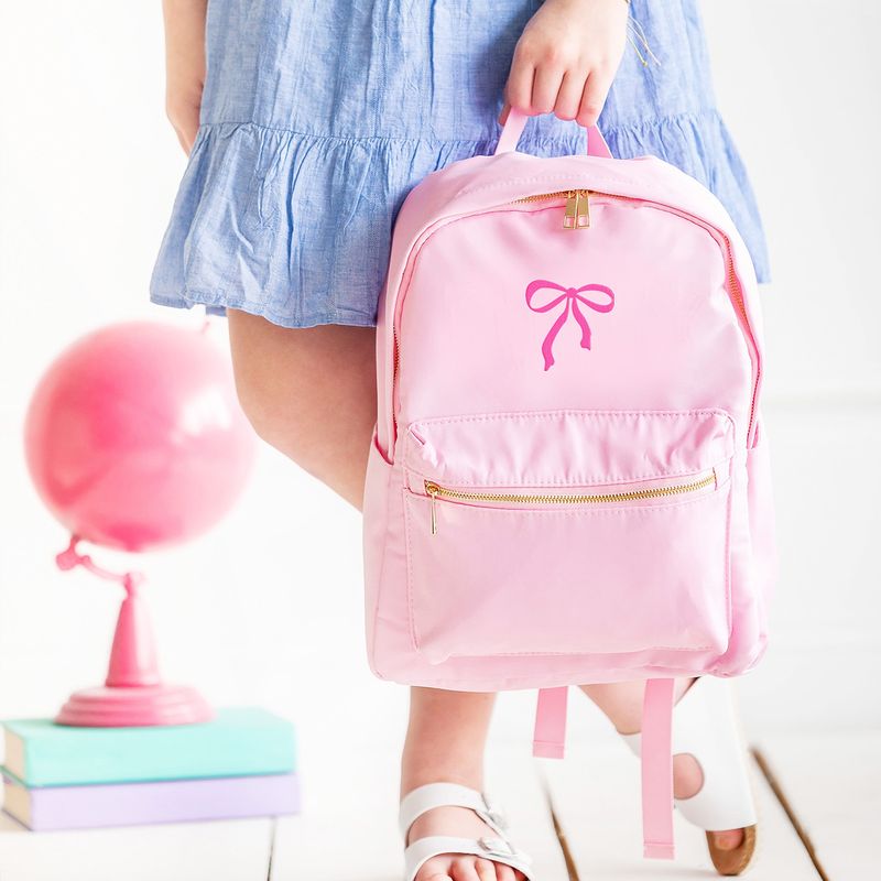 Bow Pink Charlie Backpack