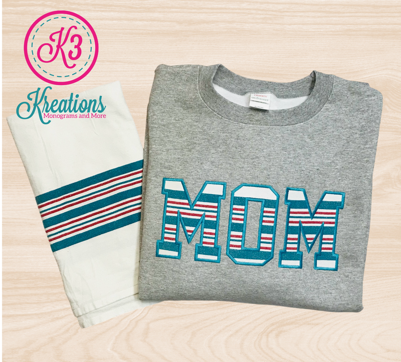 Onesie Mom Custom Crewneck Sweatshirt