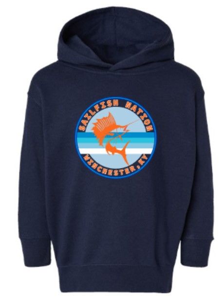 Toddler Sailfish Nation Fleece Hooded Sweatshirt (SS)