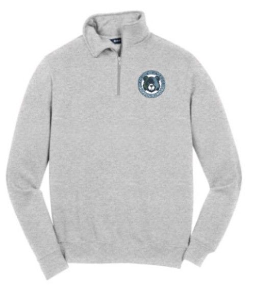 Ladies or Unisex Sport Tek 1/4 Zip Fleece Pullover with Embroidered Logo (MEB)