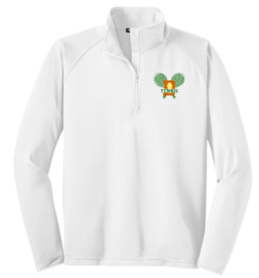 Adult Sport-Tek 1/2 Zip Sport-Wick Pullover with Choice of Embroidered Logo (FDT)