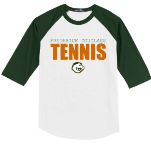 Adult Frederick Douglass Tennis Raglan Jersey (FDT)