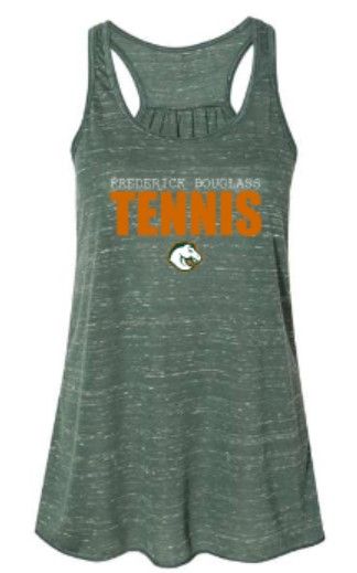 Ladies Frederick Douglass Tennis Bella + Canvas Flowy Racerback Tank (FDT)
