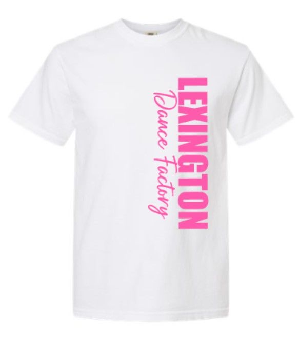 Youth or Adult Vertical Lexington Dance Factory Comfort Colors Garment-Dyed Heavyweight Tee (LDF)