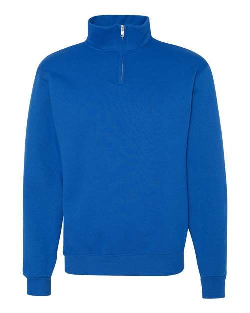 Adult SLP or AUD Embroidered JERZEES NuBlend 1/4 Zip Sweatshirt