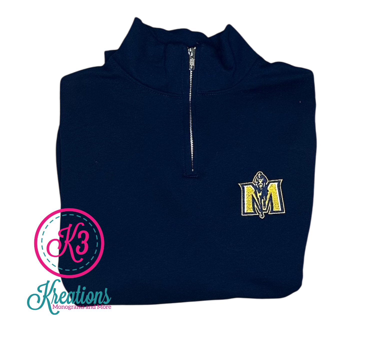 Adult Murray State JERZEES NuBlend 1/4 Zip Sweatshirt