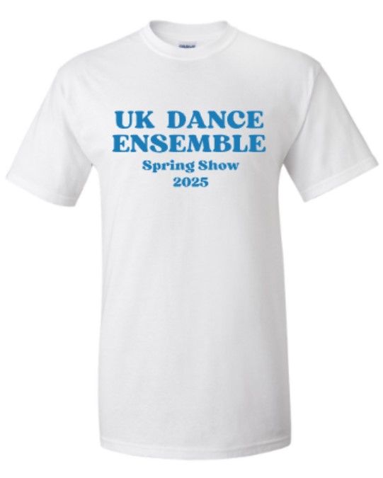 Gildan UK Dance Ensemble Spring Show 2025 Ultra Cotton Short Sleeve Tee (UKDE)