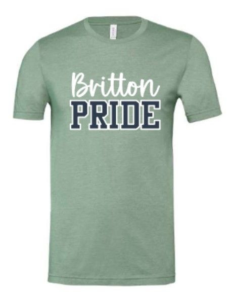 Adult Britton Pride Bella + Canvas Short Sleeve Tee (MEB)