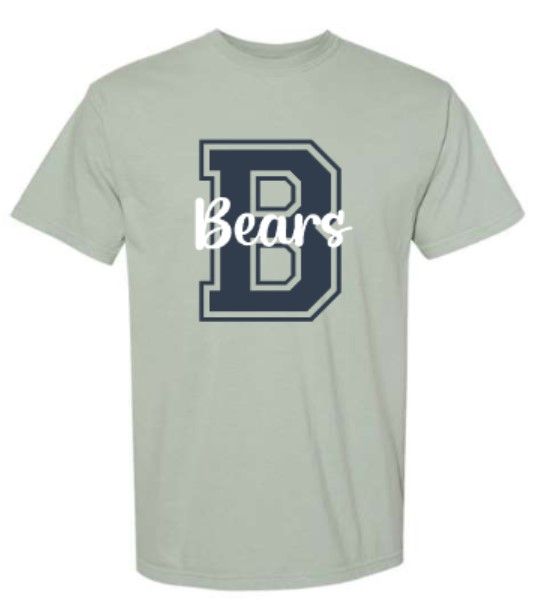 Adult B Bears Comfort Colors Garment-Dyed Heavyweight Short Sleeve T-Shirt (MEB)