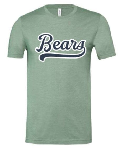 Adult Bears Bella + Canvas Short Sleeve Tee (MEB)