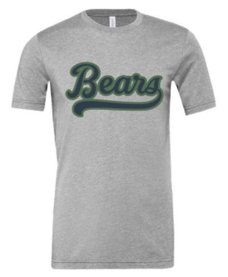 Adult Bears Bella + Canvas Short Sleeve Tee (MEB)