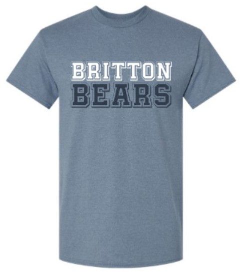 Adult Britton Bears Gildan Softstyle Short Sleeve T-Shirt (MEB)