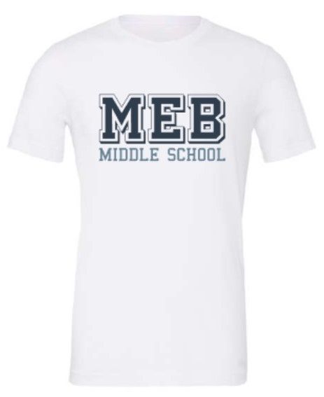 Youth MEB Middle School Bella + Canvas Short Sleeve Tee (MEB)