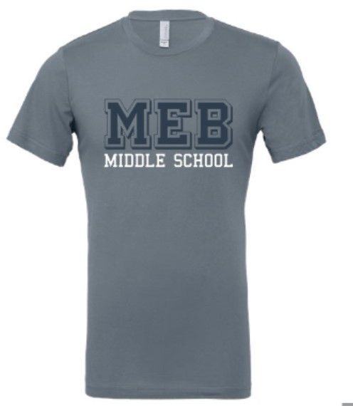 Adult MEB Middle School Bella + Canvas Short Sleeve Tee (MEB)
