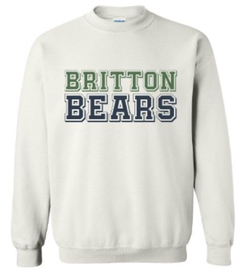 Youth or Adult Britton Bears Gildan Heavy Blend Sweatshirt (MEB)