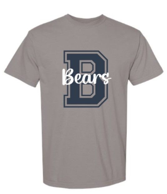 Adult B Bears Comfort Colors Garment-Dyed Heavyweight Short Sleeve T-Shirt (MEB)