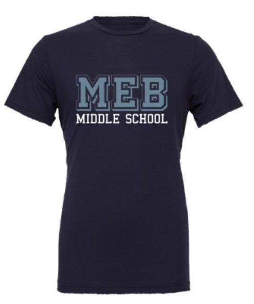 Adult MEB Middle School Bella + Canvas Short Sleeve Tee (MEB)
