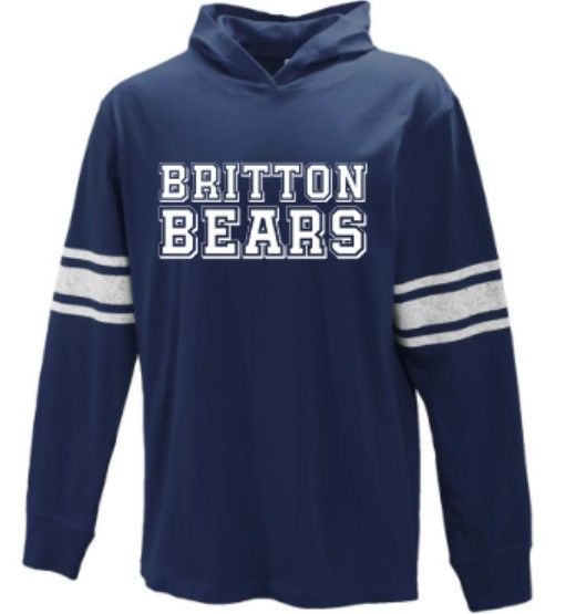 Adult Britton Bears Archive Cotton Jersey Hood (MEB)