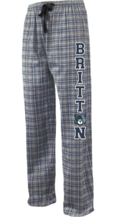Youth or Adult Britton Flannel Pants (MEB)