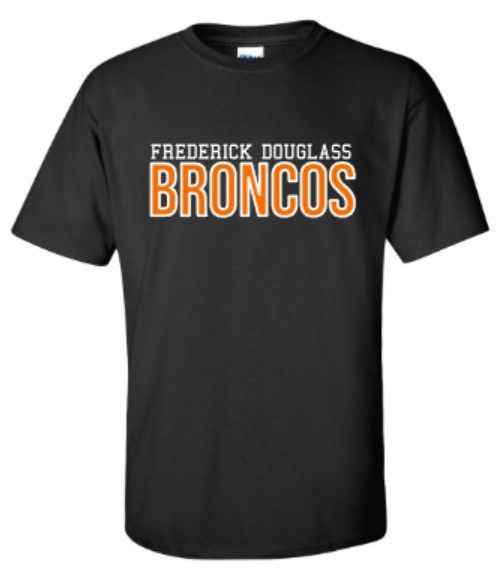 Youth Frederick Douglass Broncos Short Sleeve Tee (FDGS)