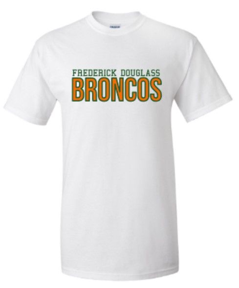 Adult Frederick Douglass Broncos Short or Long Sleeve Tee