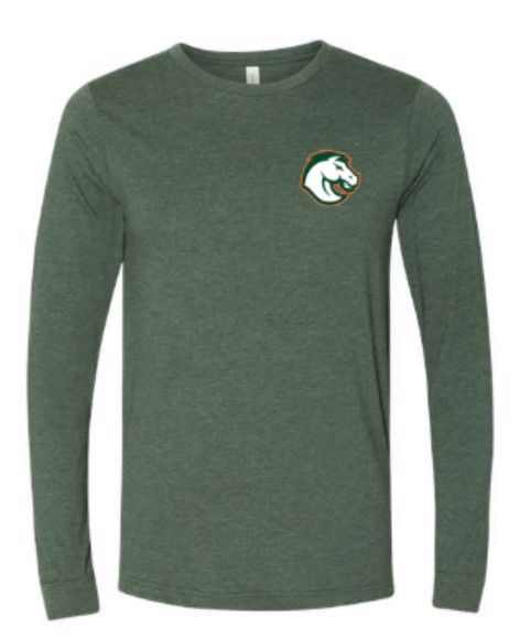 Youth or Adult Bella + Canvas Long Sleeve Tee with Choice of Logo (FDGS)