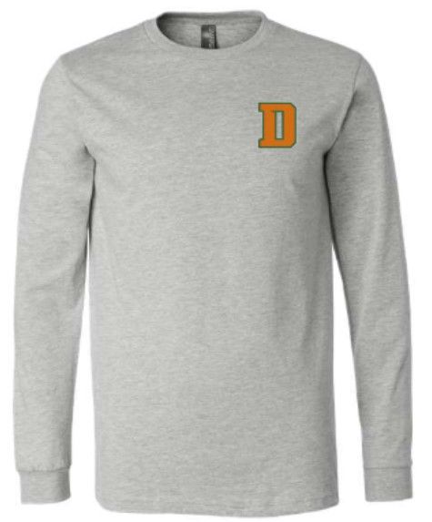Youth or Adult Bella + Canvas Long Sleeve Tee with Choice of Logo (FDGS)