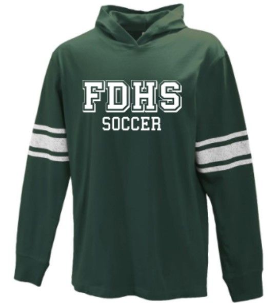 Adult FDHS Soccer Archive Cotton Jersey Hood (FDGS)